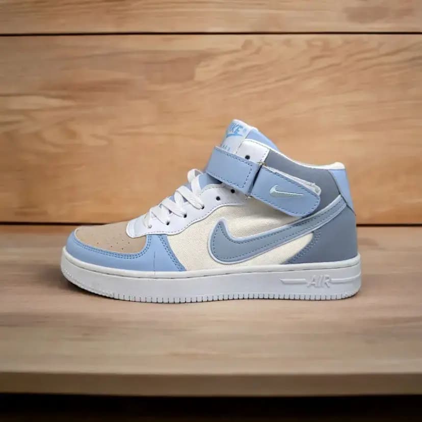 Air Force 1 || Color – Sky Blue || High Neck || Grade – OEM