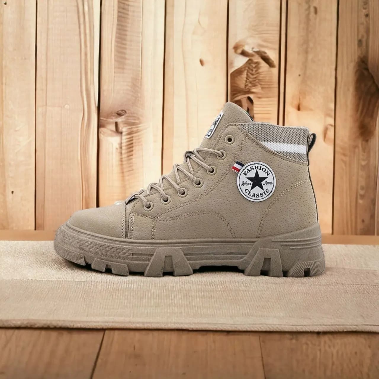 Boots For Men || Color - Grey || Grade – OEM