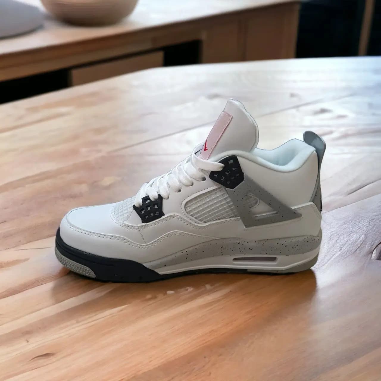 Air Jordan 4 || Color - White || Low Neck || Grade – 1:1
