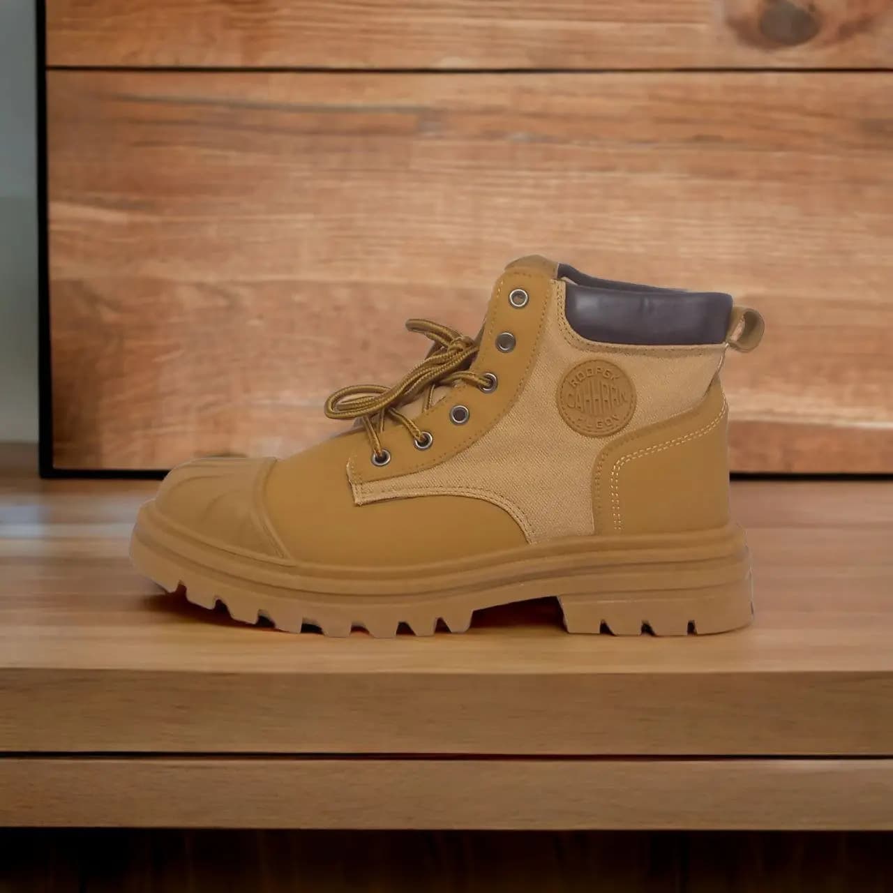 Cahhrrn Boots || Color - Orangish Brown || Quality - Premium