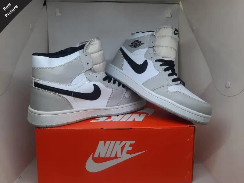 Air Jordan 1 || Color – Ash || High Neck || OEM Grade