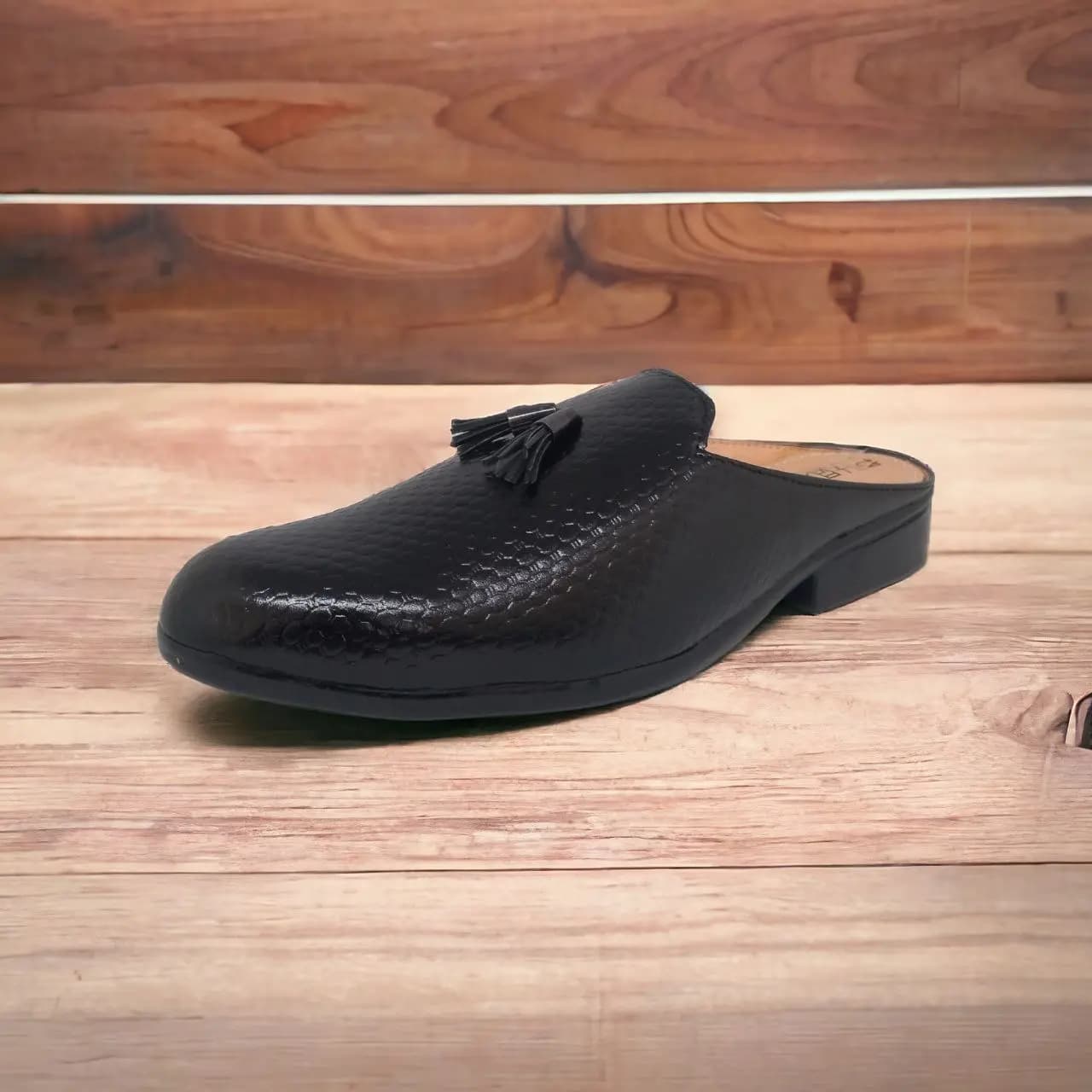 Half Loafer || Color - Black || Export Quality
