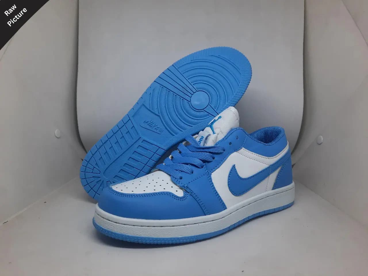 Air Jordan 1 || Color – Blue & White || Low Neck || Grade – OEM