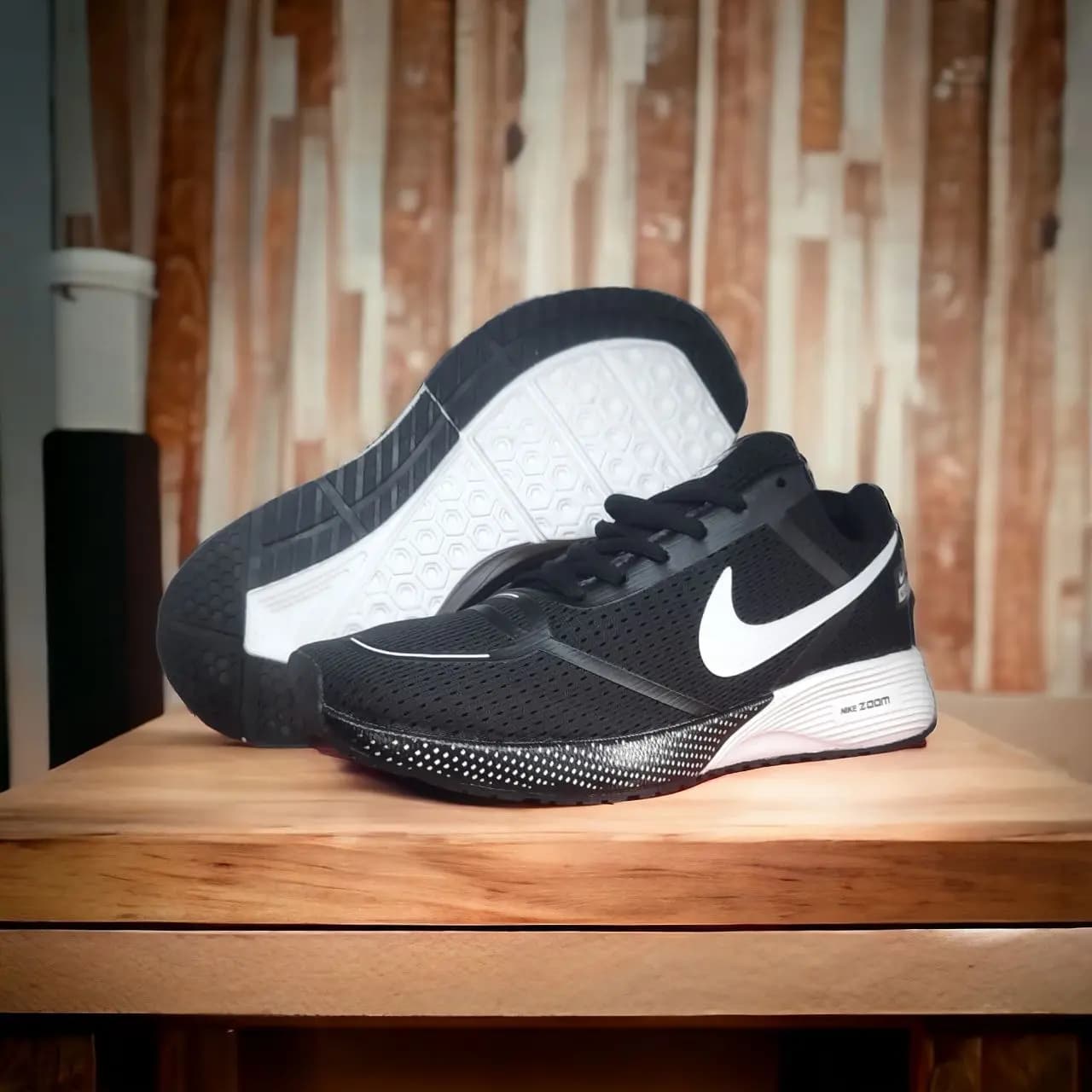Nike Zoom || Color - Black & White logo || Imported