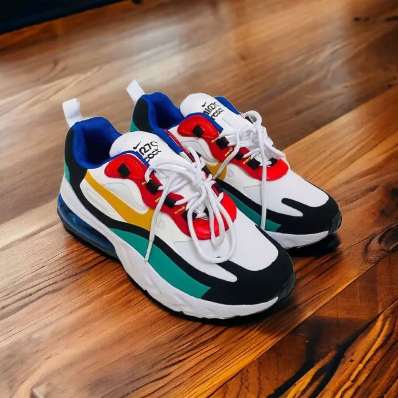 Nike React || Color - Red , Yellow , Green || Low Neck || Grade - OEM