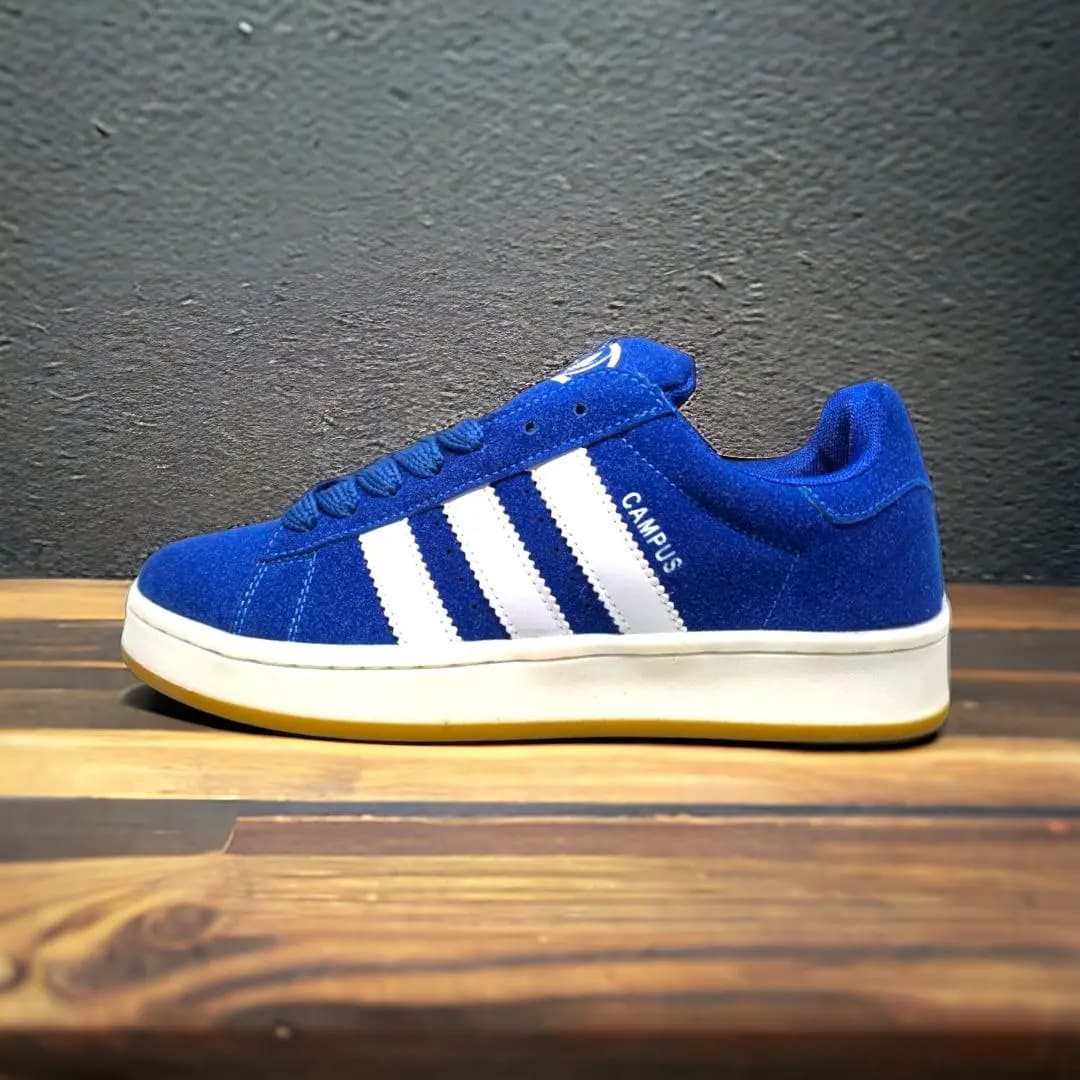 Adidas Campus || Color - Blue || Low Neck || Grade - OEM