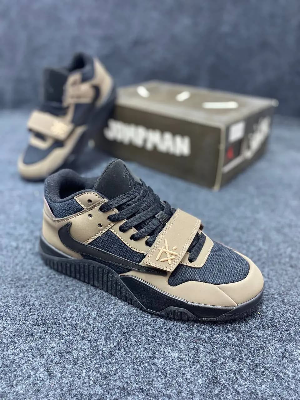 Air Jordan 4 | Olive & Black | Grade - OEM Strap Edition