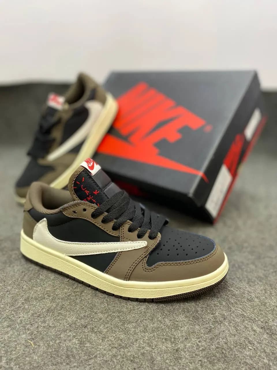 Air Jordan 1 | Low neck | Mocha & Brown | Premium OEM Superior