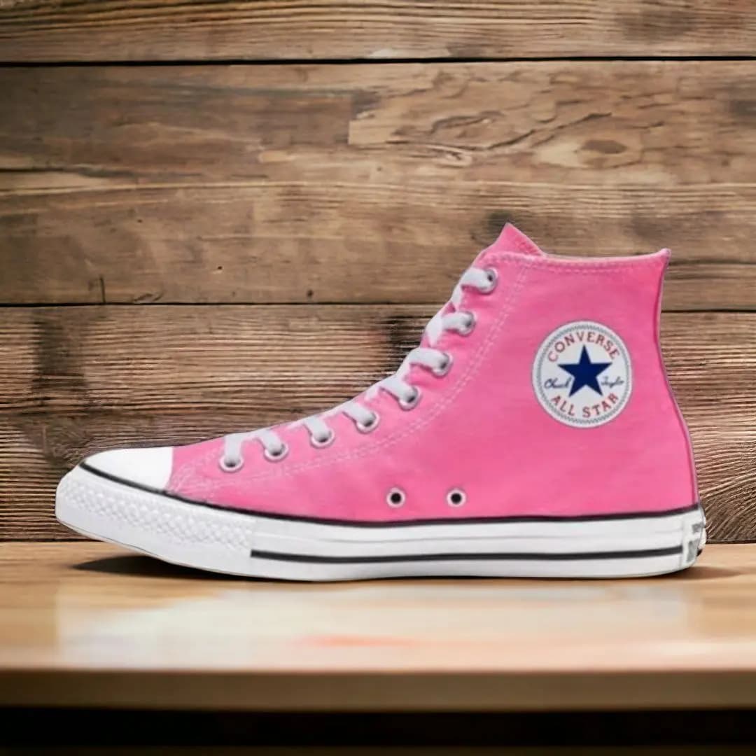 All Star Converse || Color – Pink || High Neck || Grade – OEM