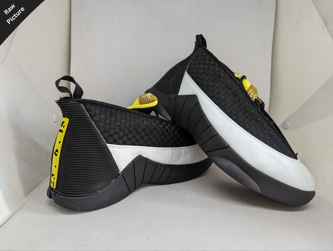 jordan 15 black gold