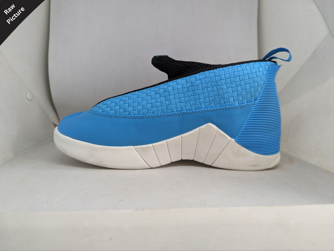 jordan 15 white and blue