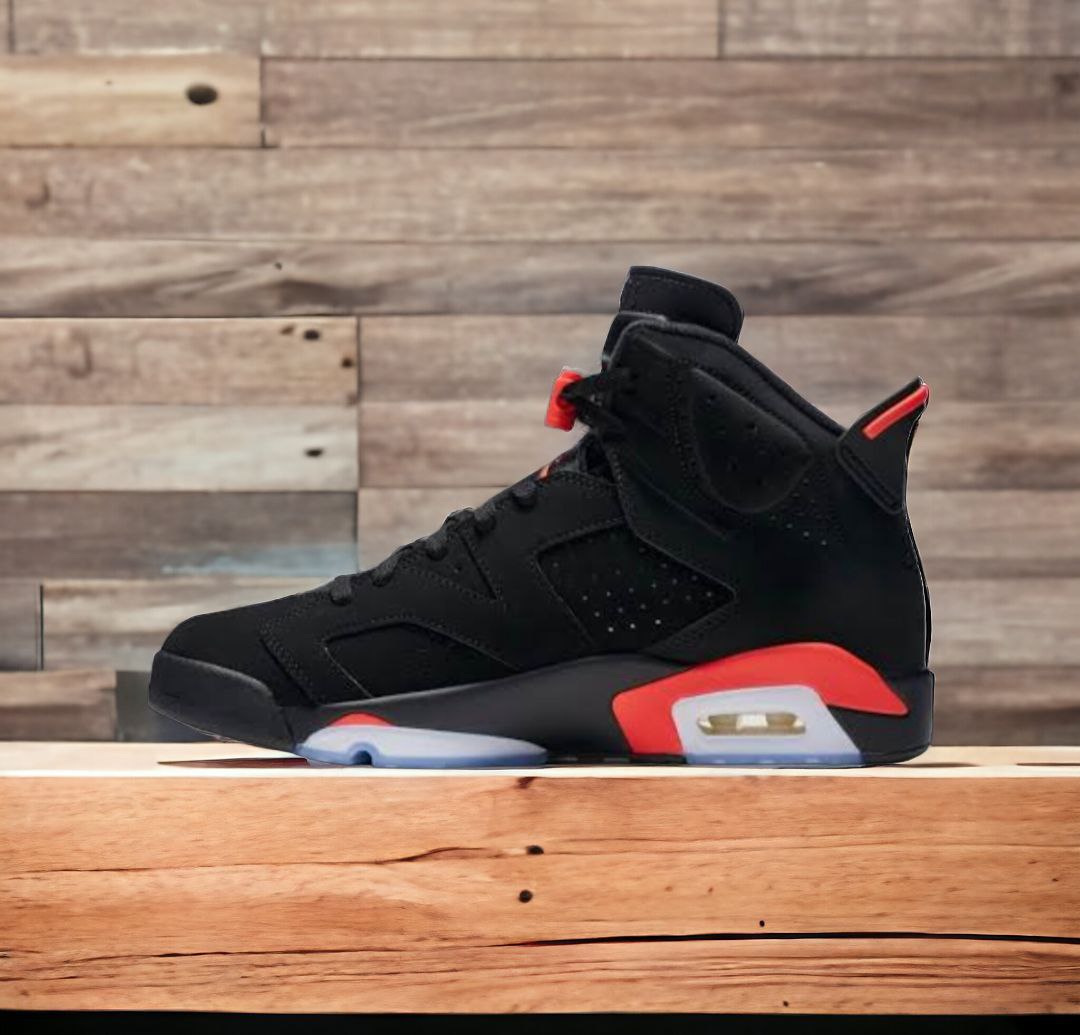 Nike Air Jordan 6 Retro Black Infrared Basketball Sneakers For Men For Sale Online BD Gift Voucher Offer