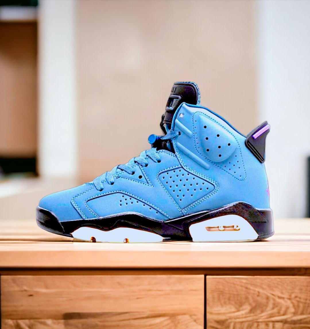 Baby blue retro 6 best sale